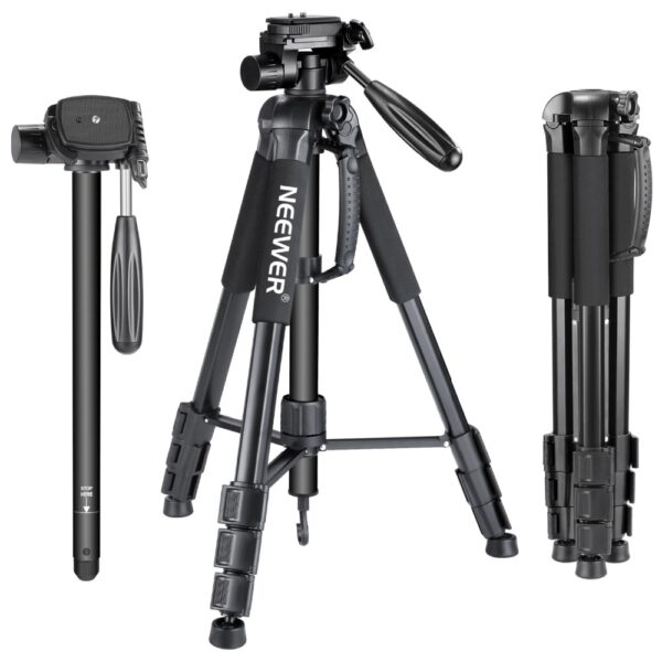 Large Colorful Aluminum Camera Tripod