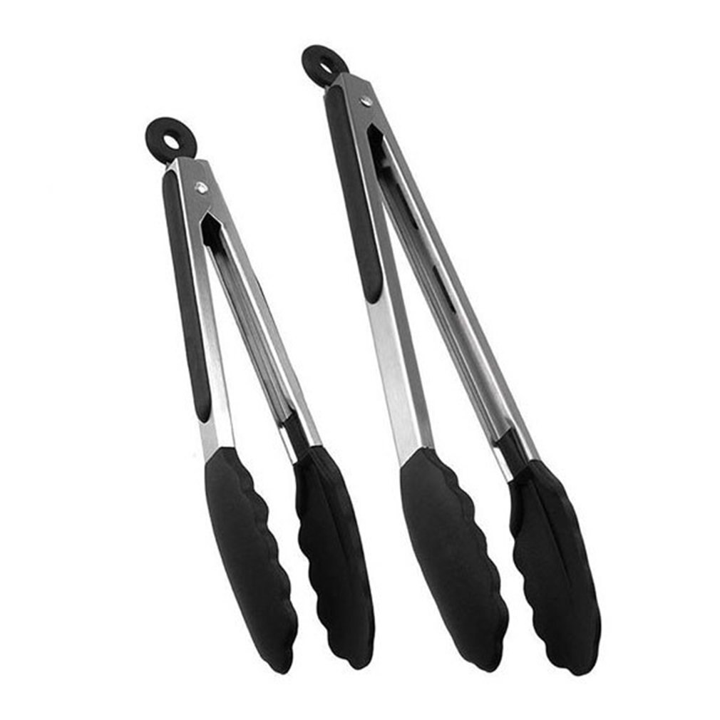 Silicone BBQ Grilling Tonges