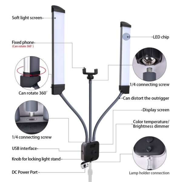 LED Light Lamp for Phone Camera - Image 4