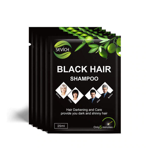 Set of Five Black Hair Shampoos - Image 4