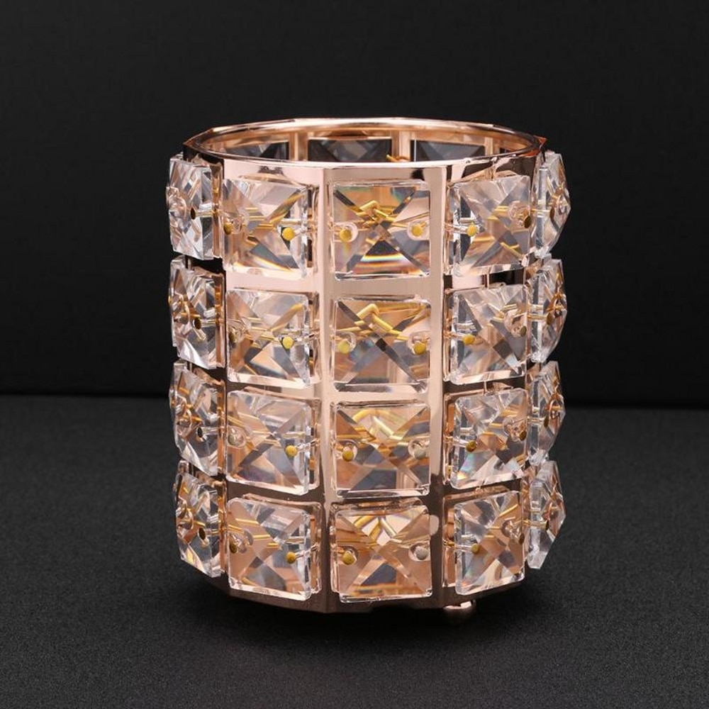 Luxury Crystal Metal Organizer