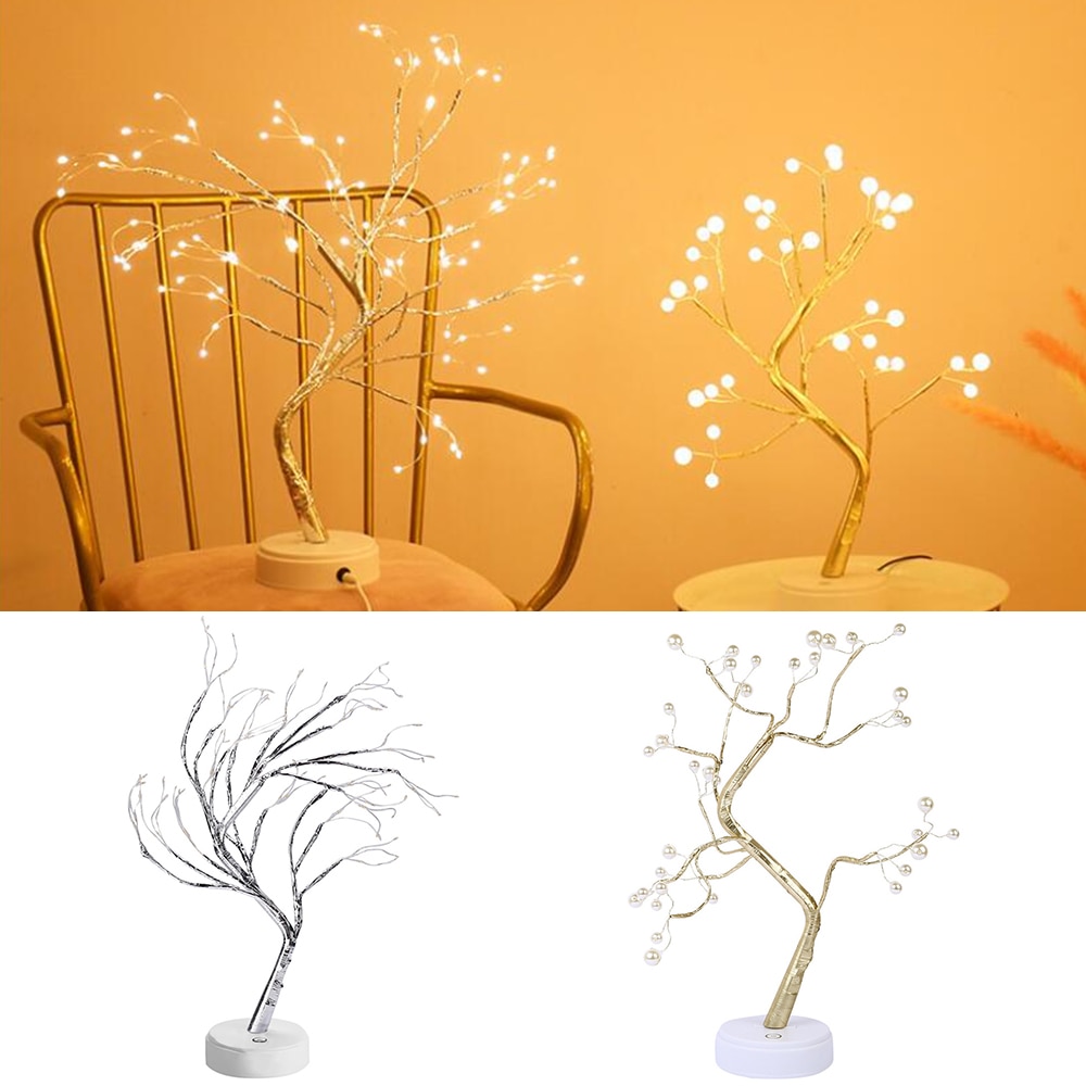 LED USB Tree Shaped Bedroom Light