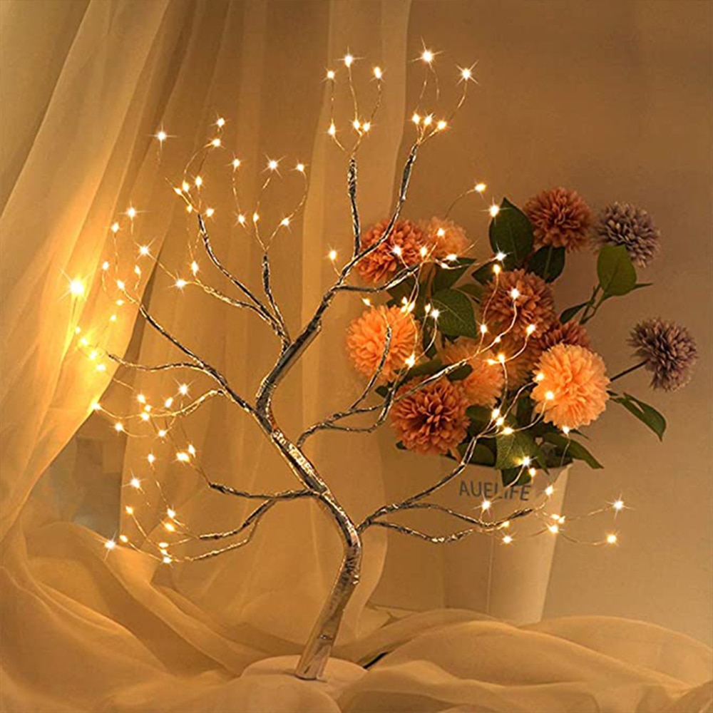 LED USB Tree Shaped Bedroom Light