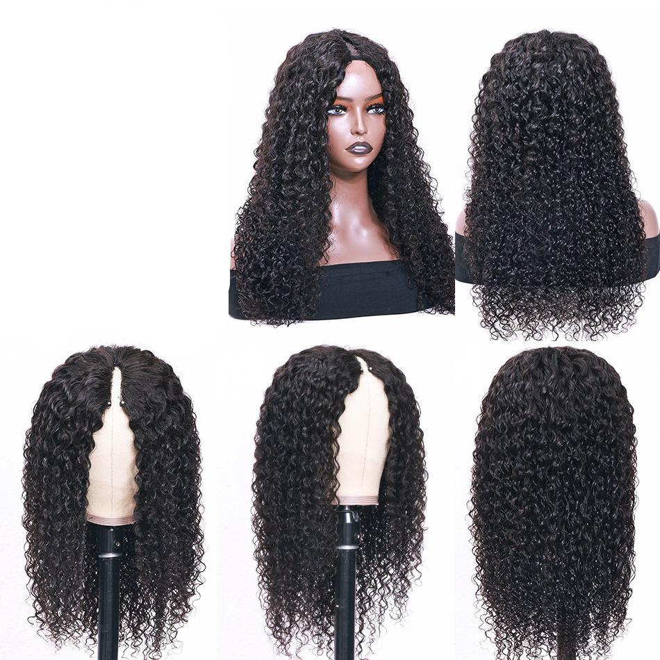 V-Part Human Hair Wig