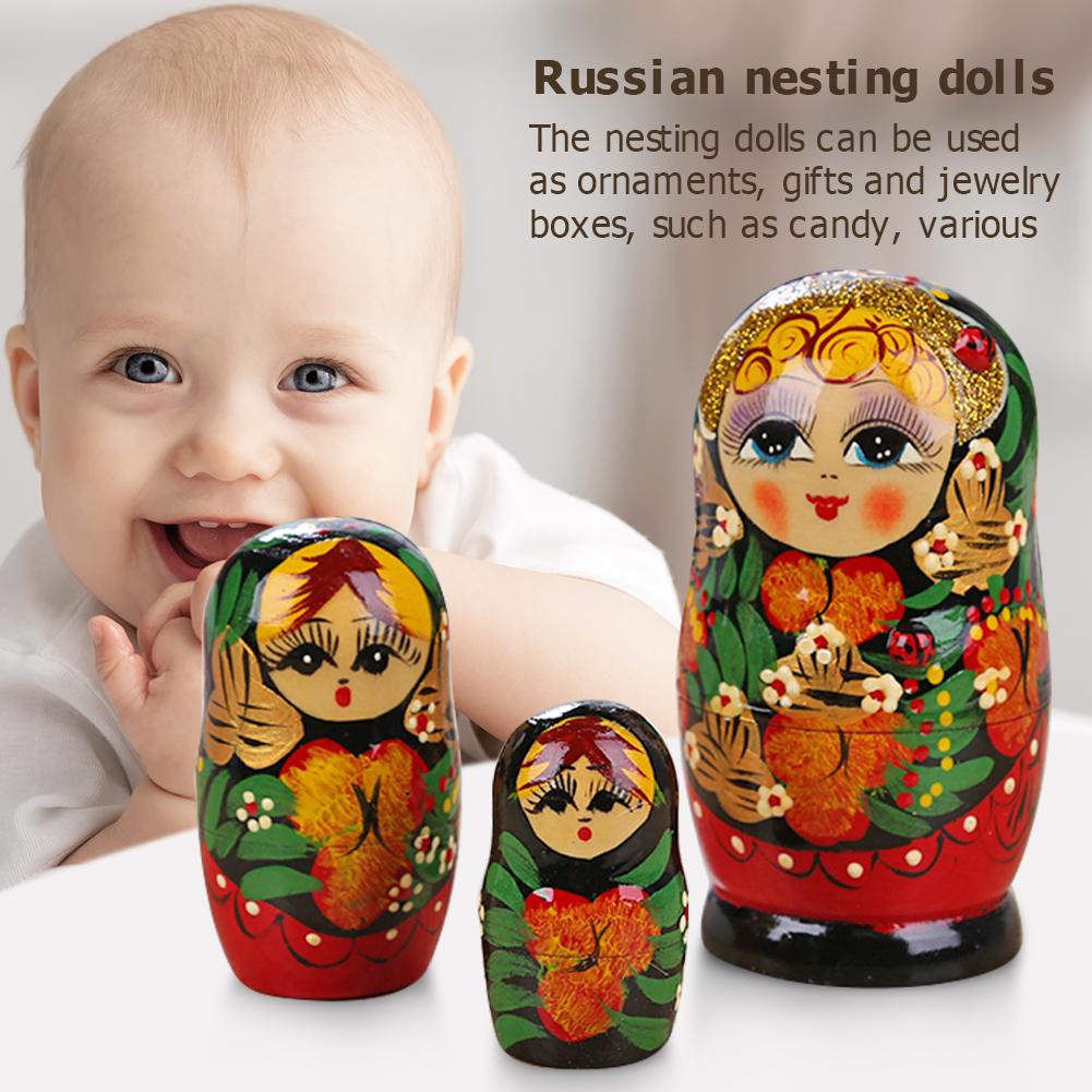 Russian Traditional Matryoshka 5 pcs Set