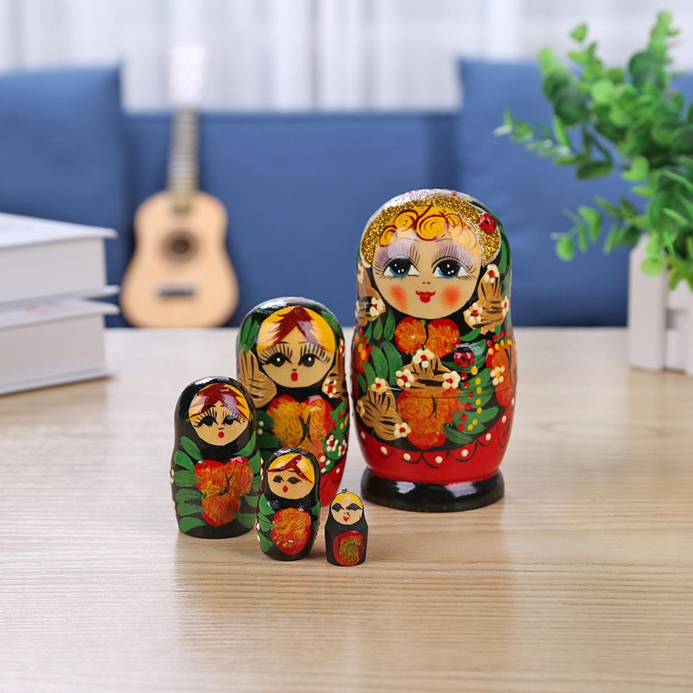 Russian Traditional Matryoshka 5 pcs Set