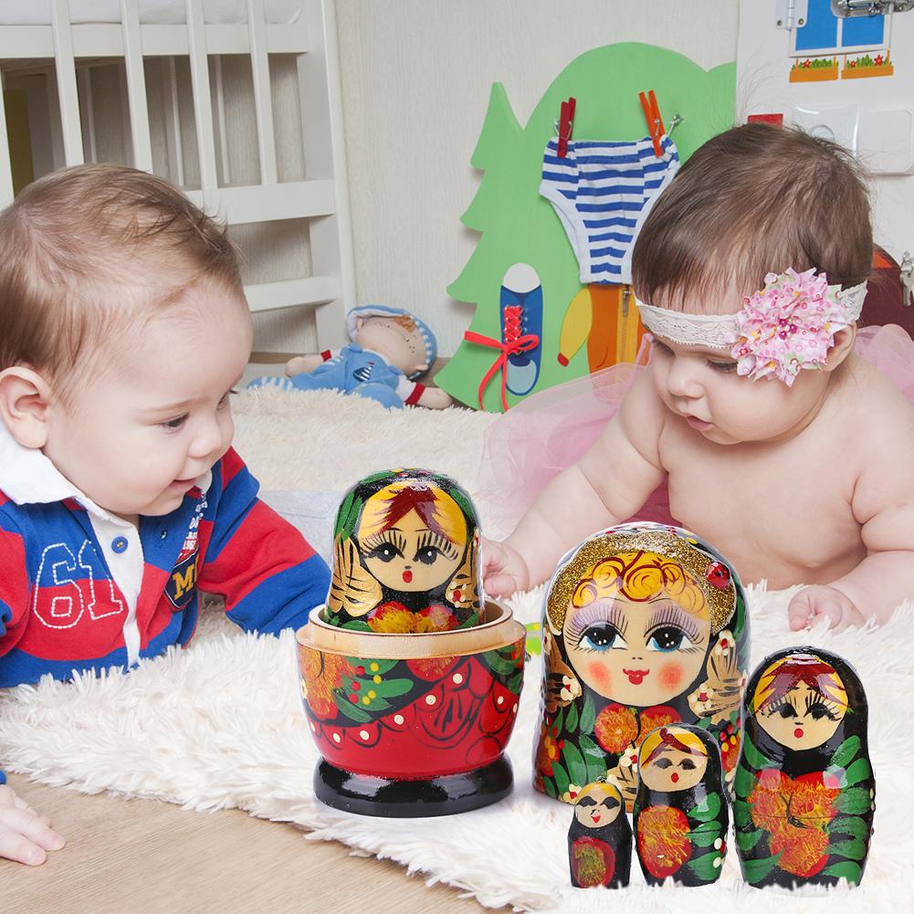 Russian Traditional Matryoshka 5 pcs Set