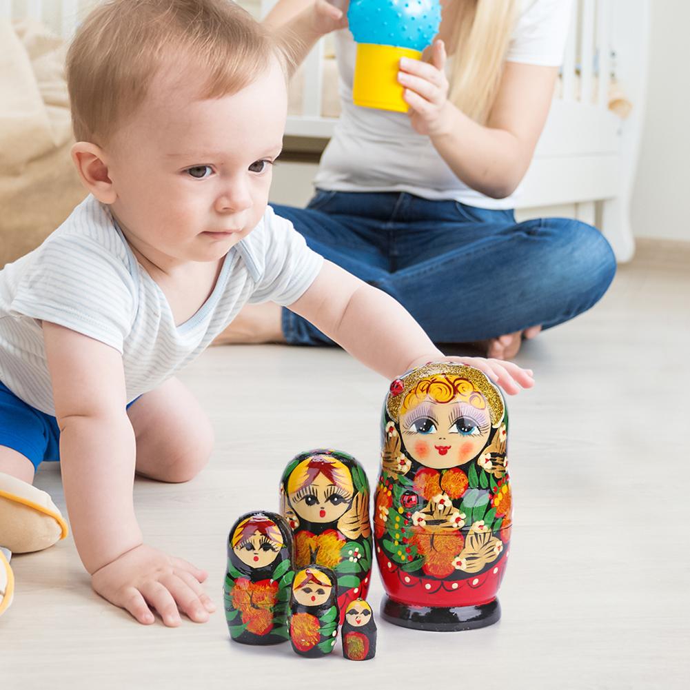 Russian Traditional Matryoshka 5 pcs Set