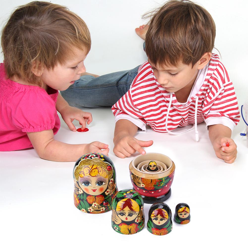 Russian Traditional Matryoshka 5 pcs Set