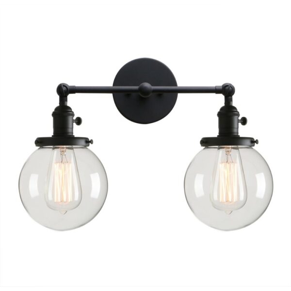 E27 Modern Double Wall Light - Image 4