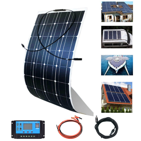 Portable 100W Solar Panel for Garden