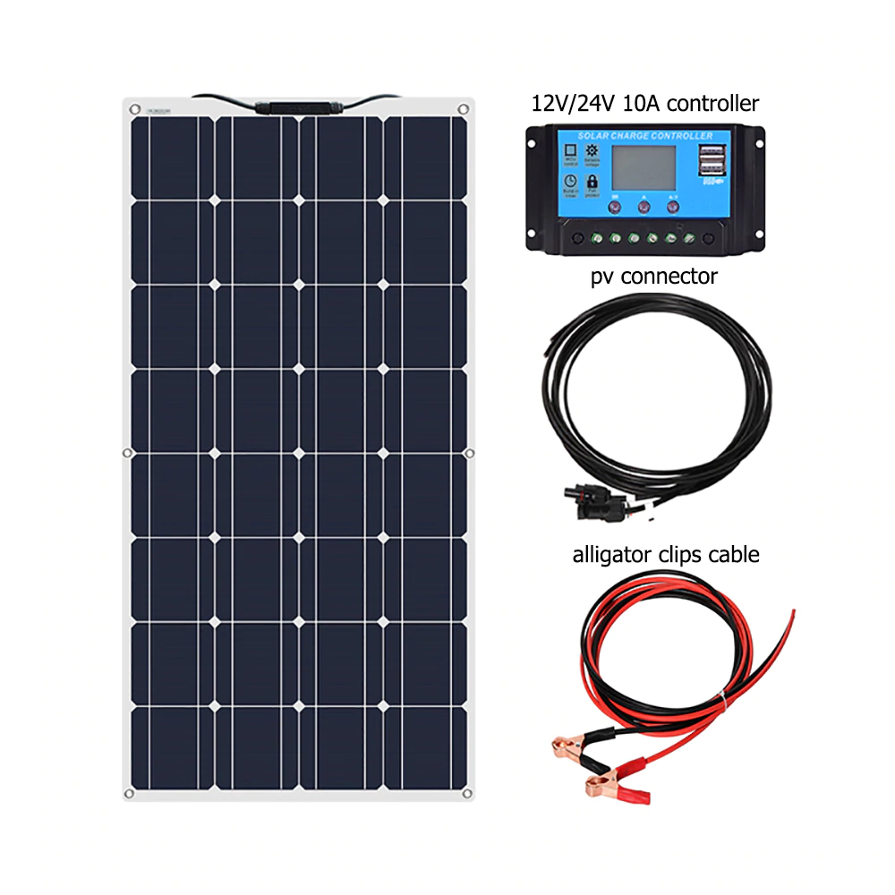 Portable 100W Solar Panel for Garden