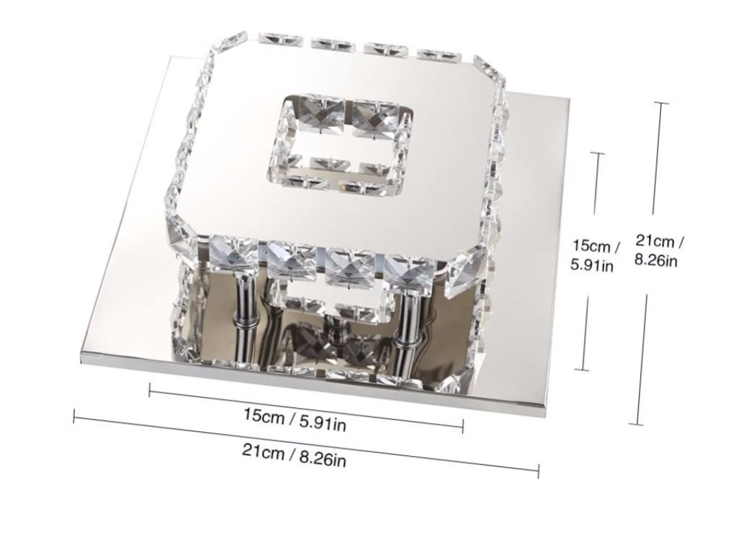 Multi-Layer Square Ceiling Lamp