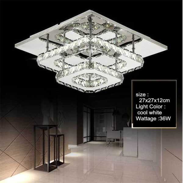 Multi-Layer Square Ceiling Lamp