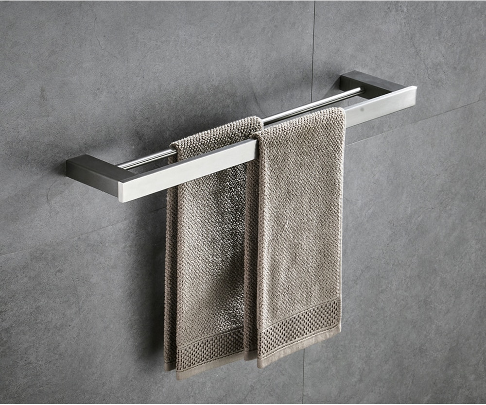 Brushed Nickel Stylish Accessories for Bathroom