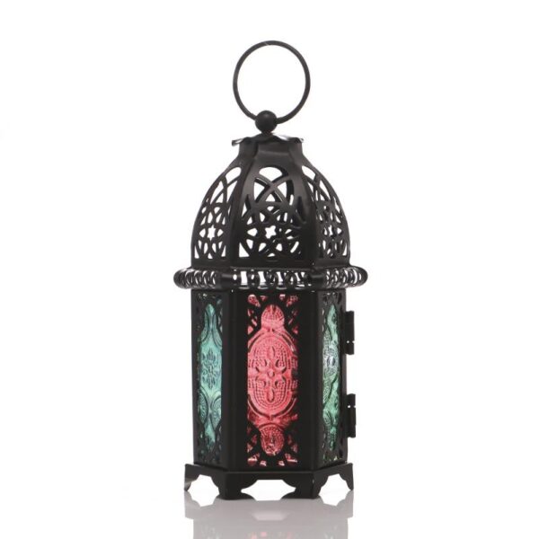 Moroccan Style Iron Candle Holder - Image 7