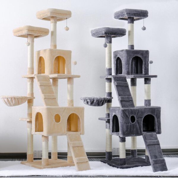 Cat's Plush Tree House