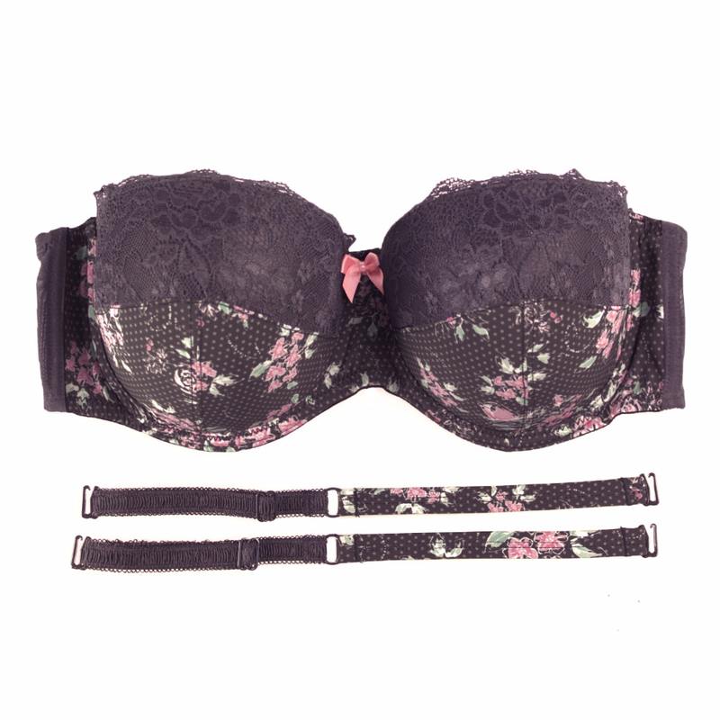 Strapless Women's Bra with Push Up