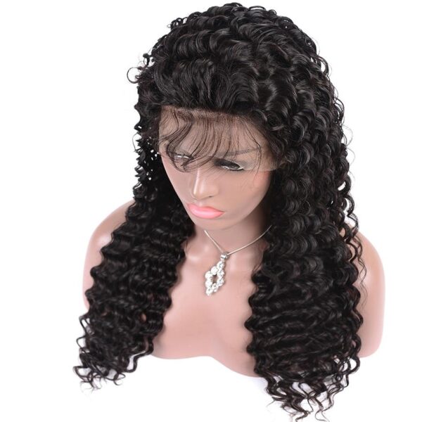 13x4 Lace Front Deep Wave Human Hair Wig - Image 5