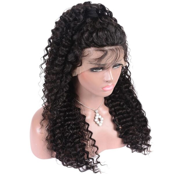 13x4 Lace Front Deep Wave Human Hair Wig - Image 7