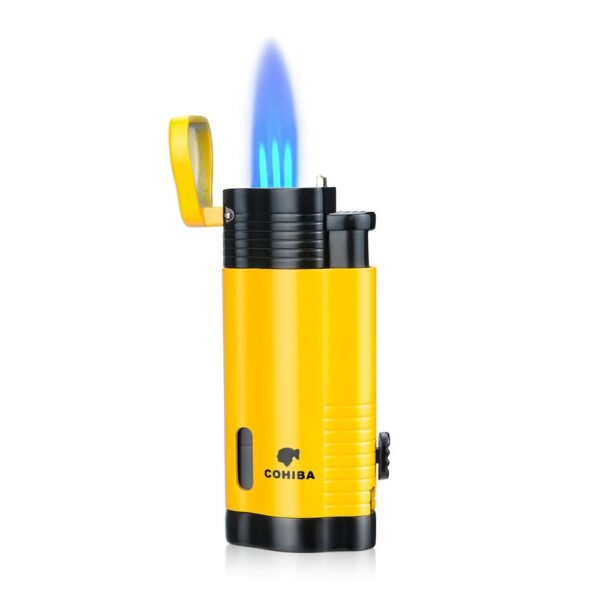 Refillable Metal Cigar Lighter with Cutter - Image 6