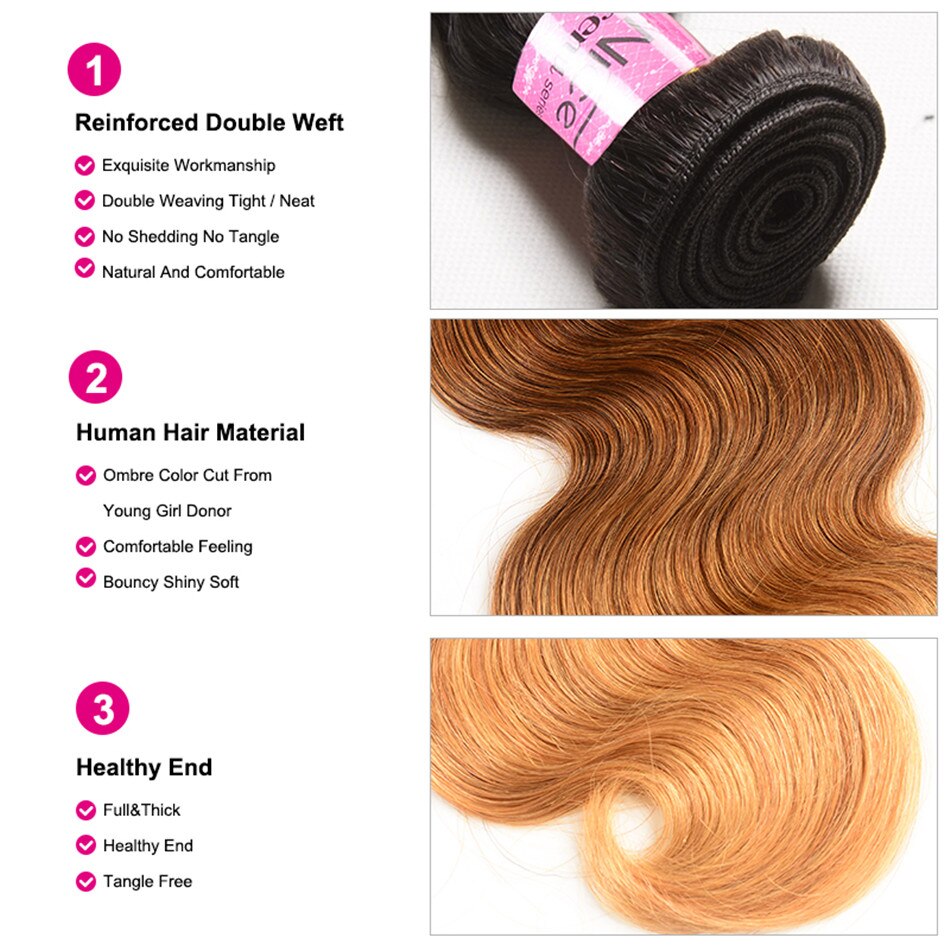 Ombre Human Hair Extension