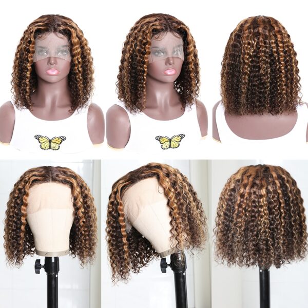 Human Hair Highlight Wig - Image 5