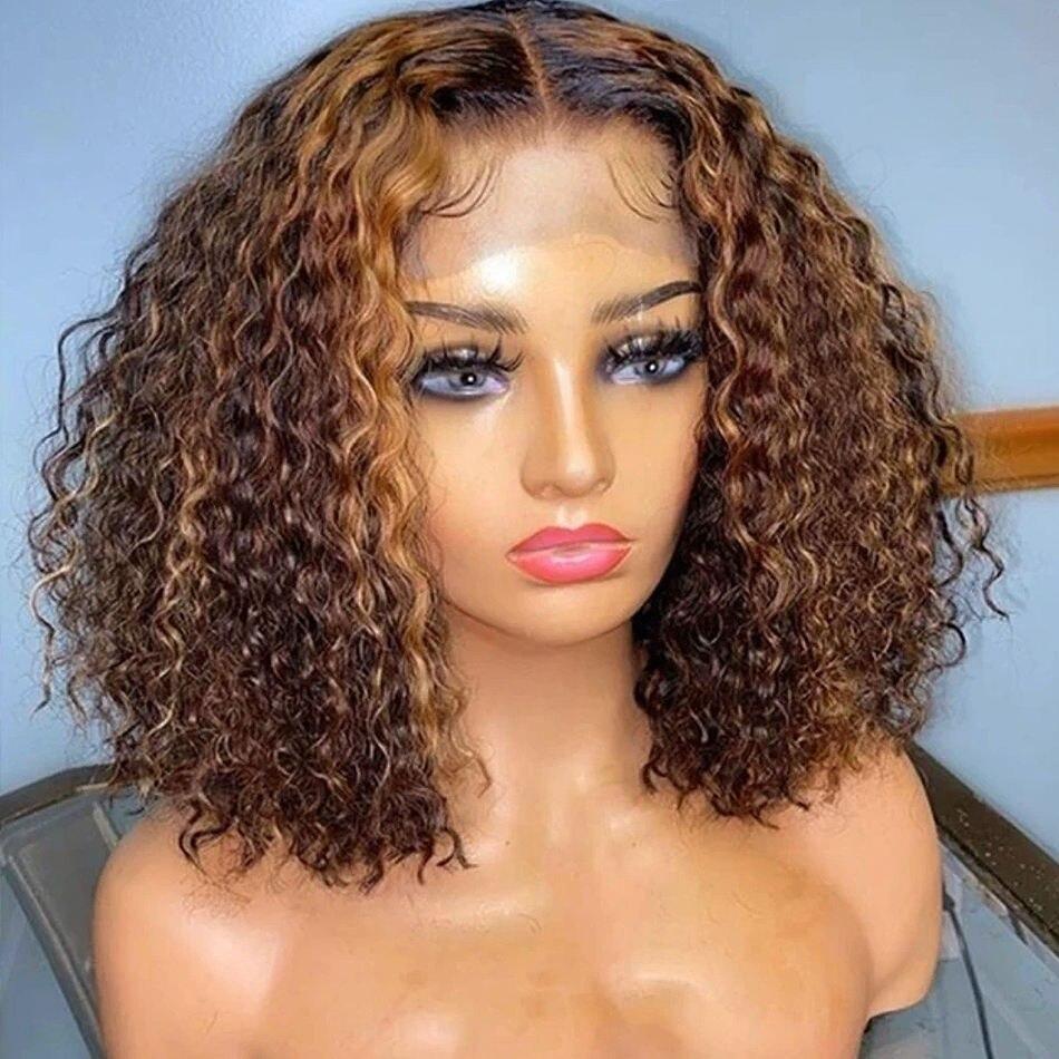 Human Hair Highlight Wig