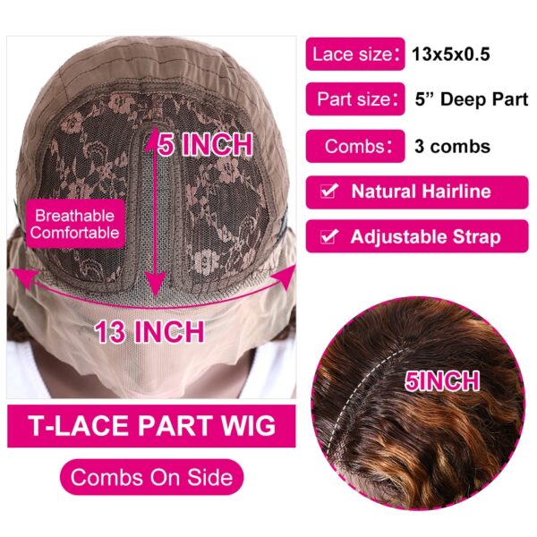 Human Hair Highlight Wig - Image 8