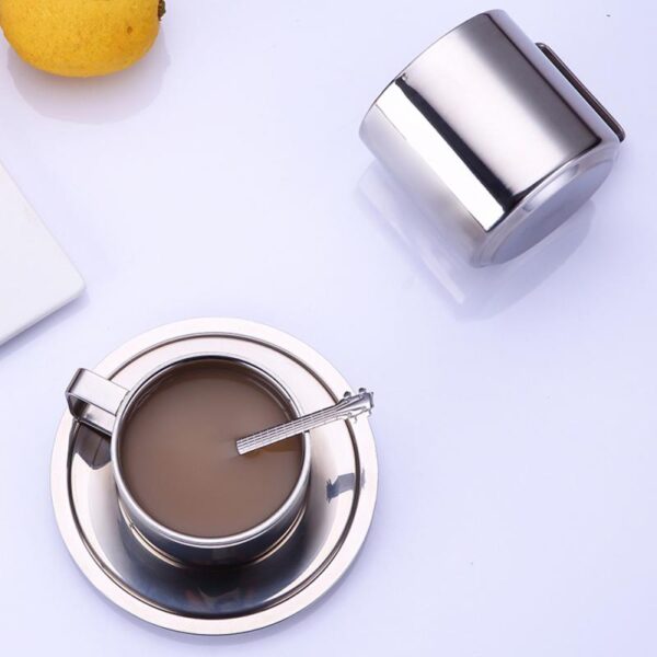 Stainless Steel Coffee Mug - Image 4