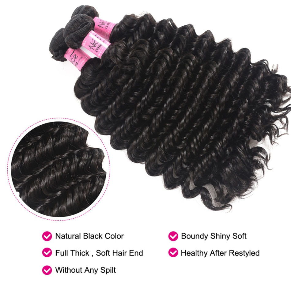 Deep Wave Hair Bundle