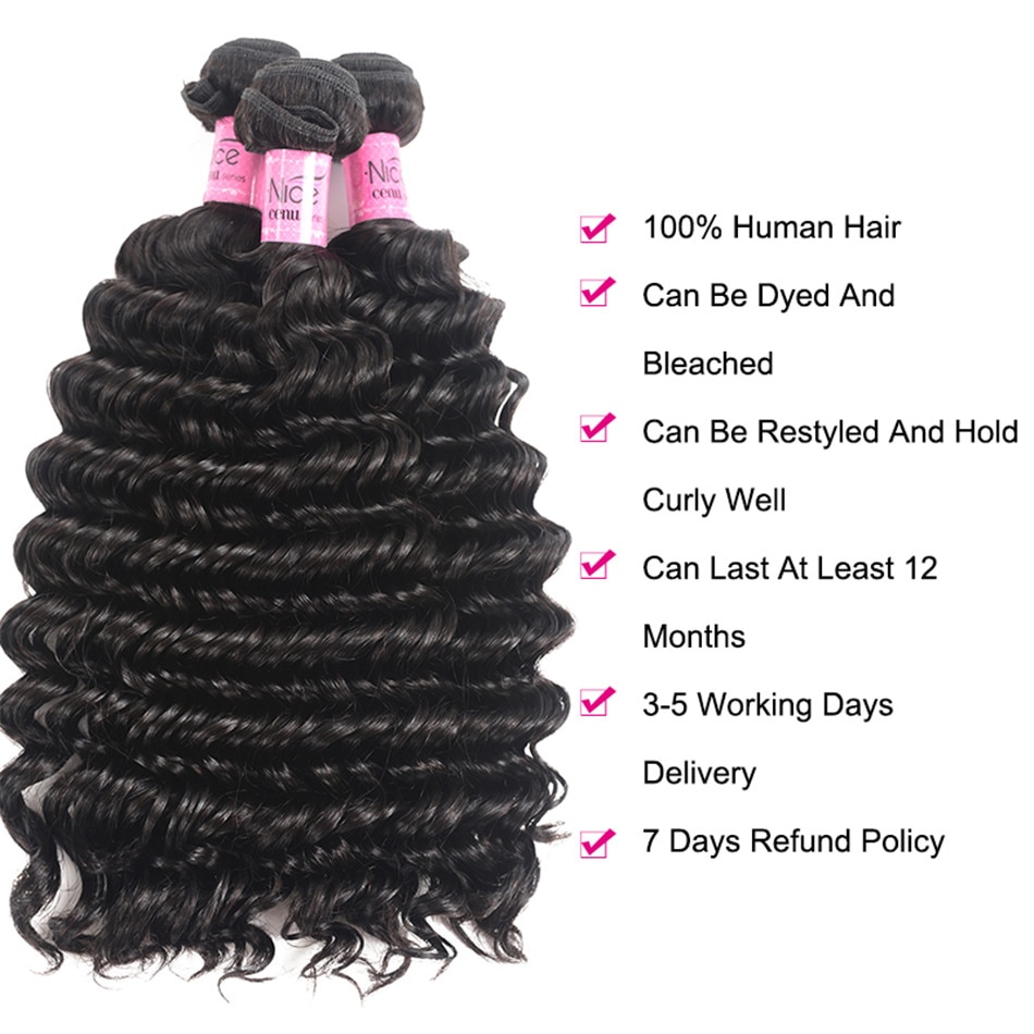 Deep Wave Hair Bundle