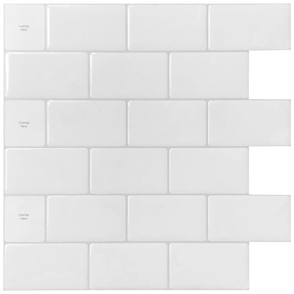 Tile Design Wall Sticker 10 Sheets Set