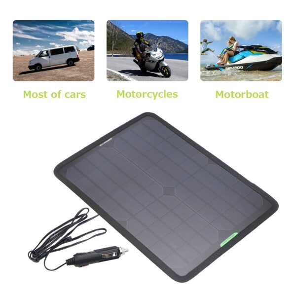 Monocrystalline Silicon Solar Panel Car Charger - Image 6