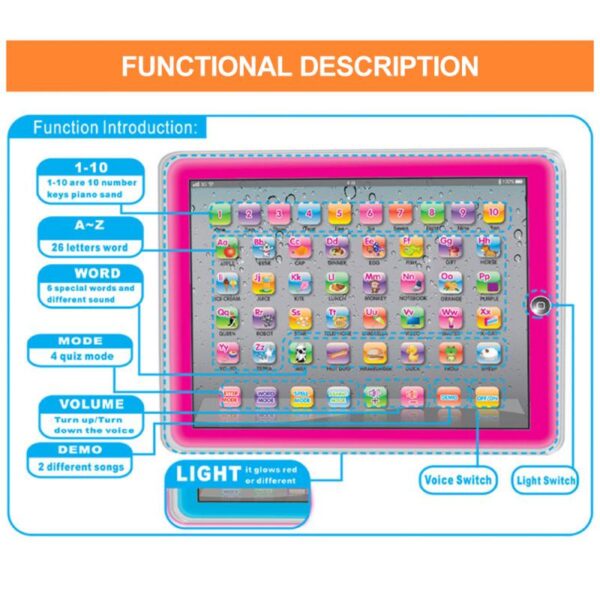 Educational Mini Tablet for Kids - Image 5