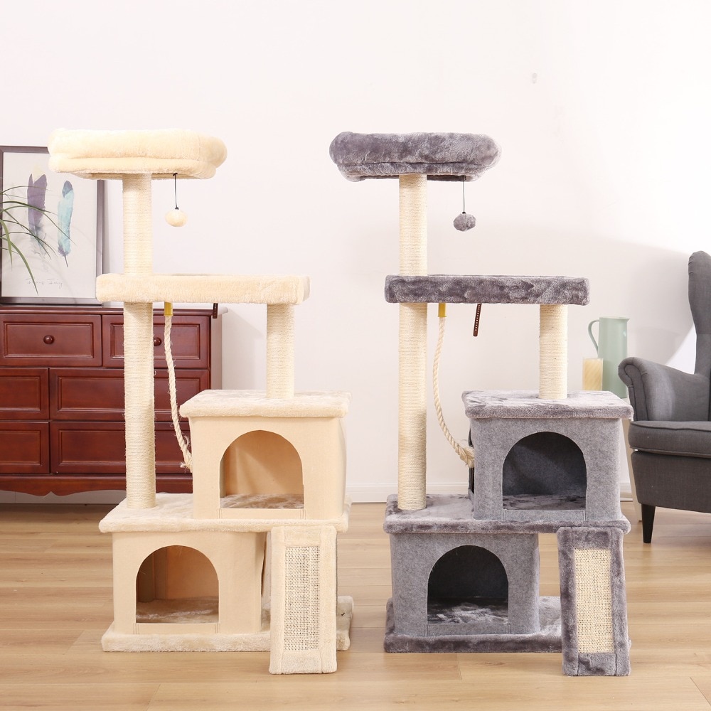 Pet Climbing Frame with Hanging Ball