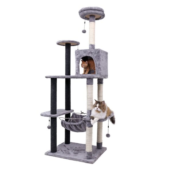 Pet Climbing Frame with Hanging Ball