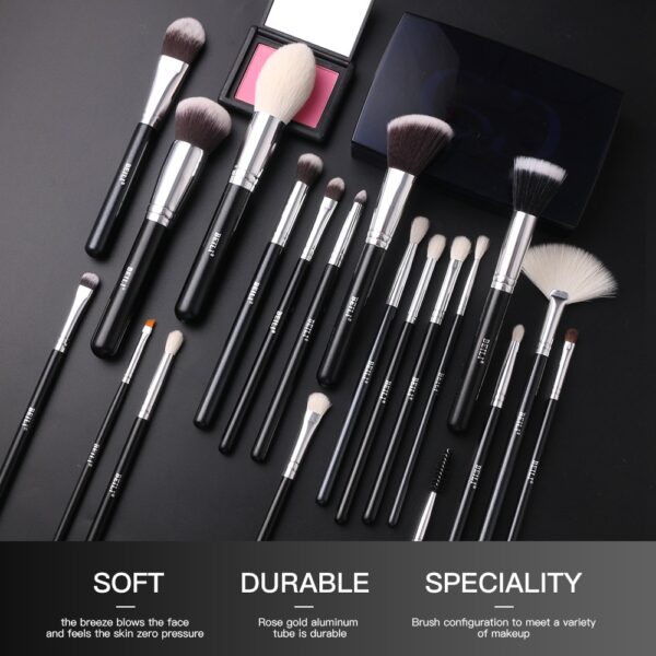 Women's Professional Makeup Brush Set 20 Pcs - Image 3