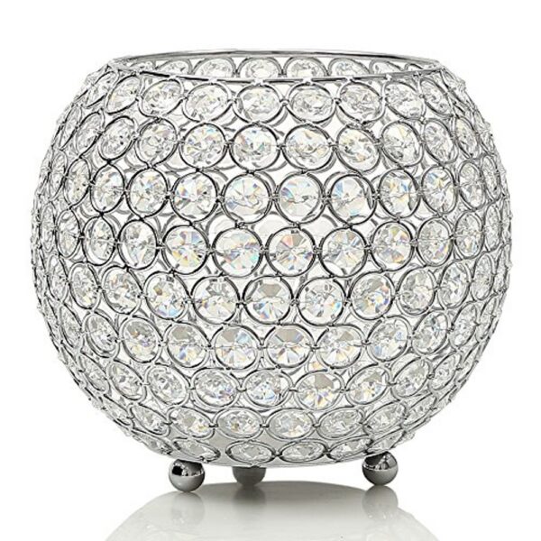 Moroccan Metal Glass Candle Lantern Holder - Image 7