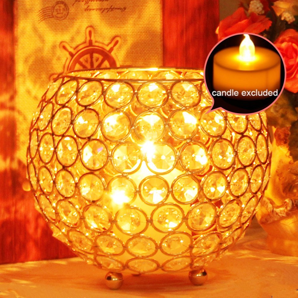 Moroccan Metal Glass Candle Lantern Holder