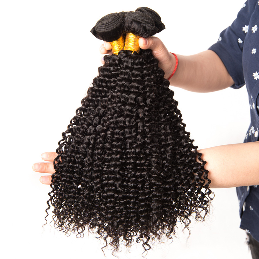 Cute Curly Thick Dark Natural Hair Extension