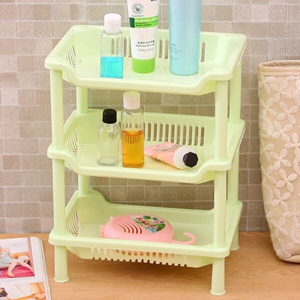 Multilayer Bathroom Floor Standing Shelf - Image 4