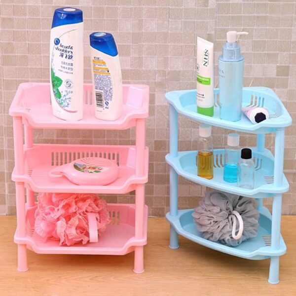 Multilayer Bathroom Floor Standing Shelf - Image 5