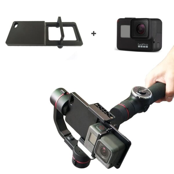 3-Axis Handheld Phone Stabilizer with Light - Image 5