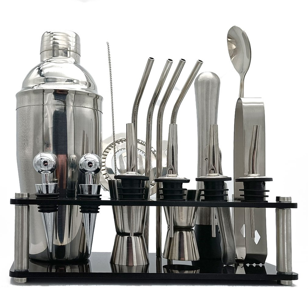 Cocktail Shaker Bar Set 20 Pcs