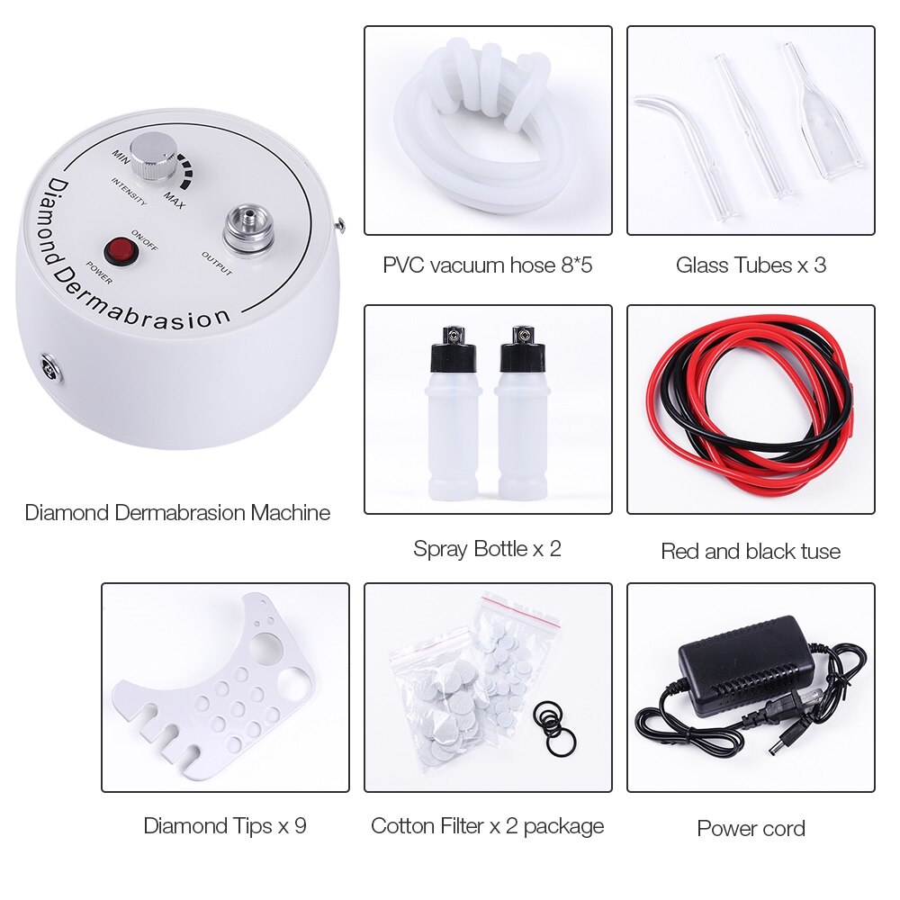 3 in 1 Diamond Microdermabrasion Dermabrasion Machine