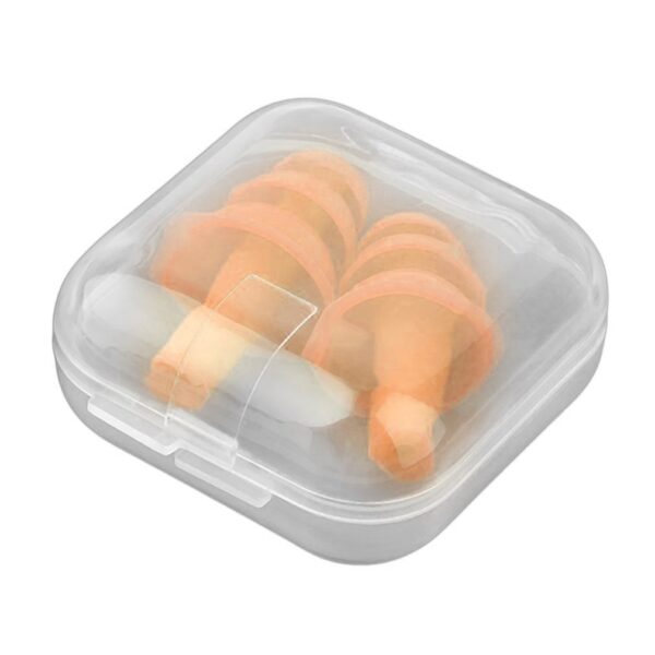 Spiral Shaped Silicone Earplugs - Image 3