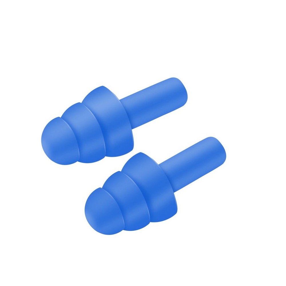 Spiral Shaped Silicone Earplugs