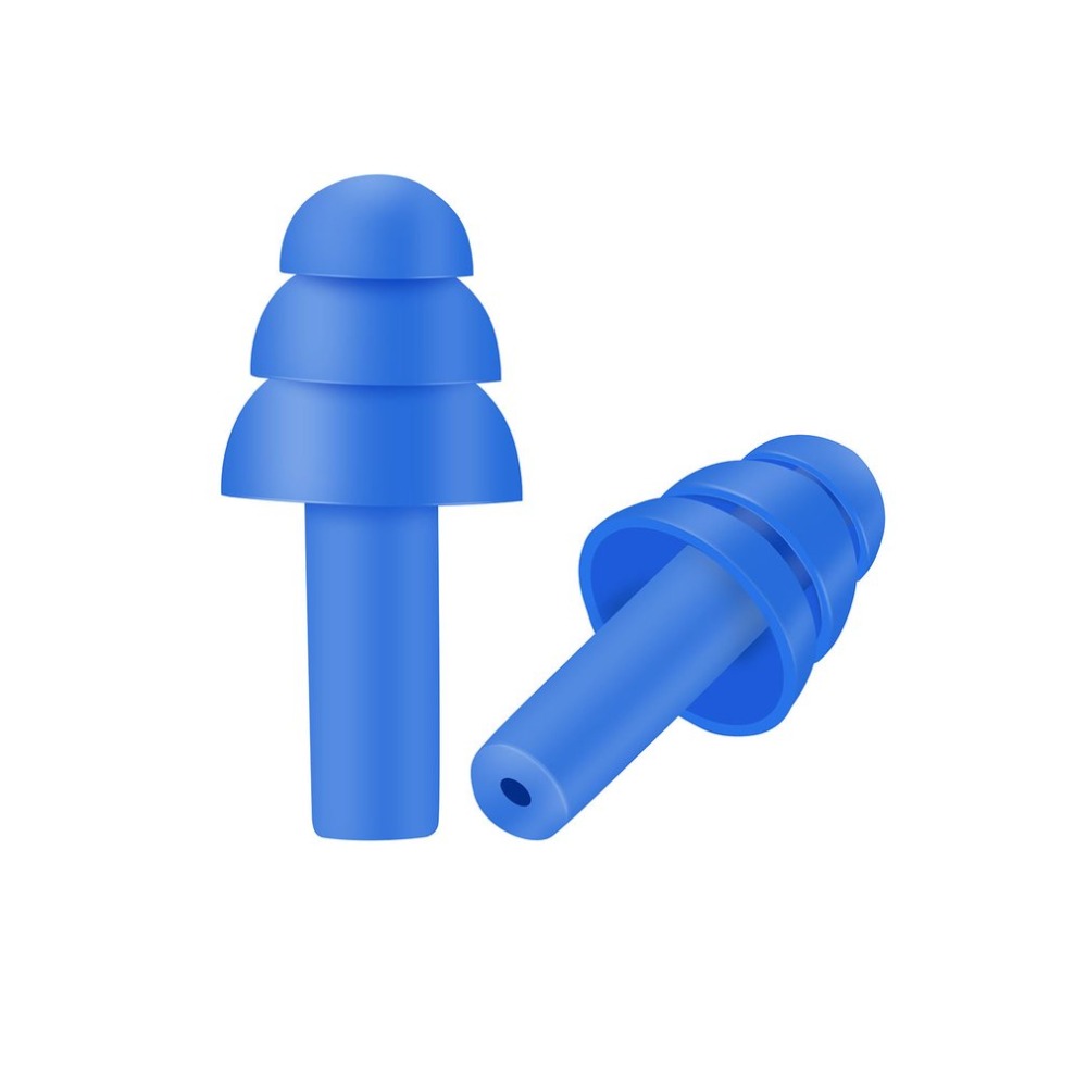 Spiral Shaped Silicone Earplugs