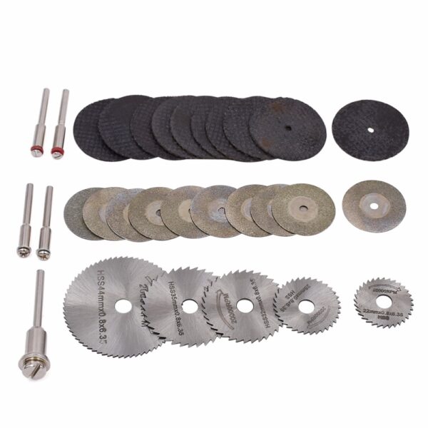 Circular Saw Blades with Mandrel for Rotary Tools - Image 5